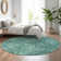 Premium Machine Washable Cerrito Teal Rug