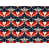 Navy/Red Geometric