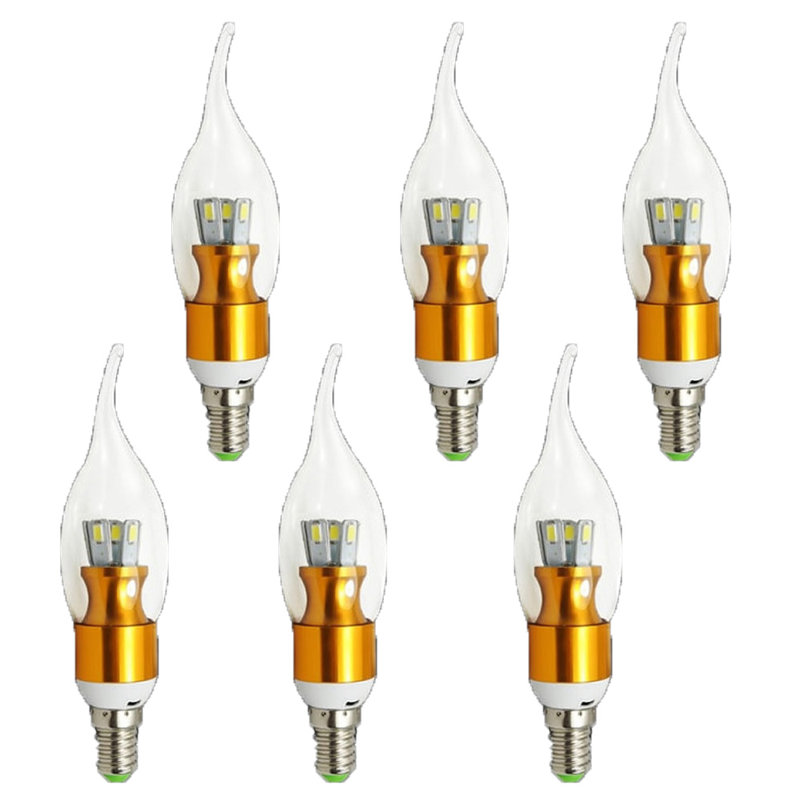 5 W E14 Dimmable LED Candle Light Bulb, 3000