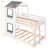 Ahman Kids Twin Over Twin Bunk Bed-1491652206