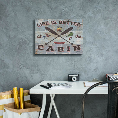 "Epic Graffiti" Cabin Fever 1 "par Janelle Penner, art mural sur toile