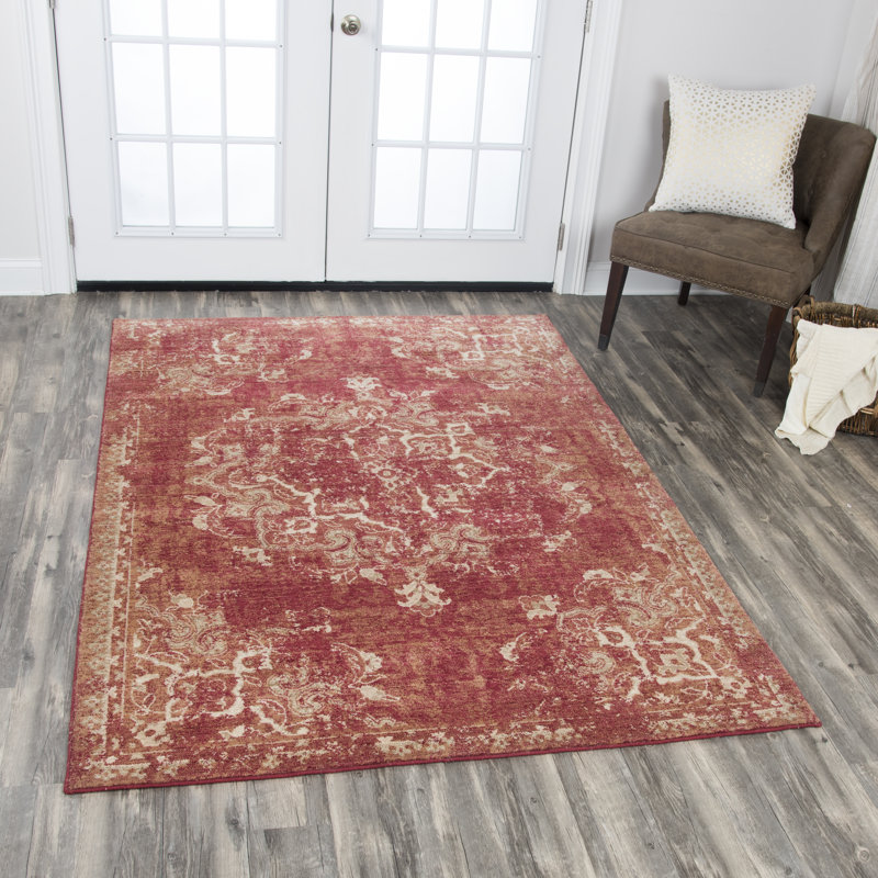 Esmeyer Wool Oriental Indoor Rug, Rectangle 10' x 13'