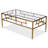 Echeverria Tempered Glass Top Coffee Table