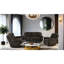 Fauteuil inclinable manuel oscillant de style transitionnel-26180382