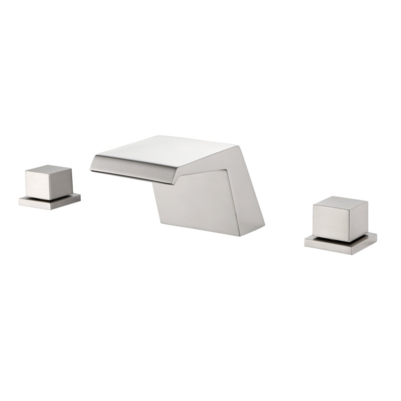 2-handle Bathroom Faucet, Brushed Nickel