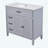 36" Bathroom Vanity with Sink-590428933