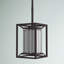 Luminaire suspendu carré à 1 lumière Syracuse-33393614