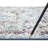 Lyanne Washable Non-Slip Blue Area Rug-1862730152