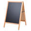 Porte-affiche trottoir double face