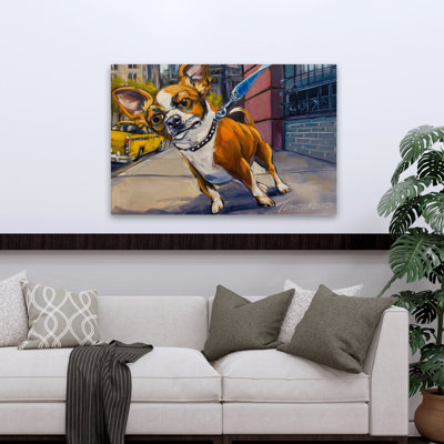 Fetch Cab - animaux, chiens, humour, art urbain