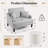 41" Oversized Accent Chair With Ottoman - 33.5'' Wide Seat Comfy Armchair And 2 Pillows-1109753799