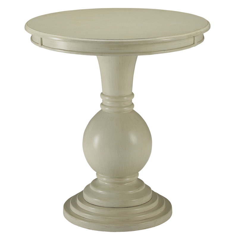 Table de bout carrée, Blanc antique