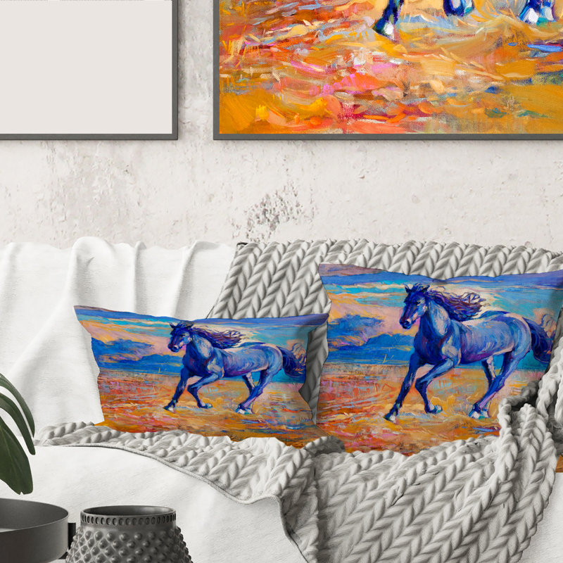Animal Print Throw Pillow