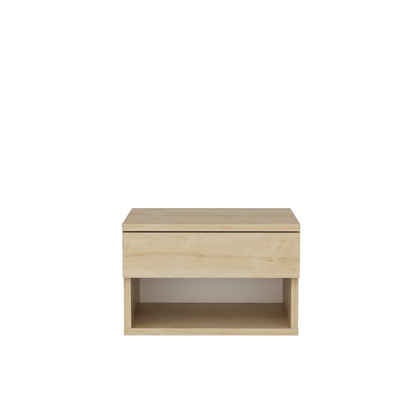 17.5'' W Nightstand, Oak