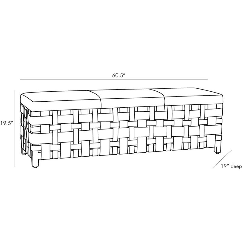 Elis Upholstered Bench