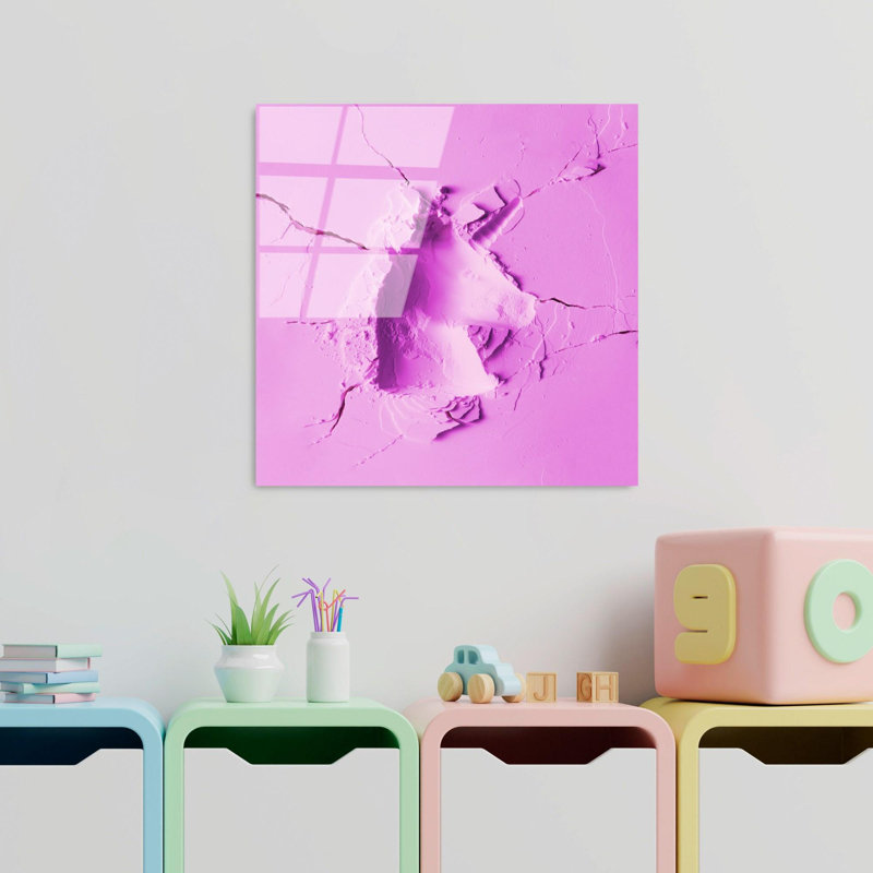 Superbe peinture décorative en verre trempé de 19,7 po x 19,7 po | 100% verre trempé, épaisseur: 0,16 pouce | Imprimé de surface arrière résistant à la décoloration, couleurs vives pour une beauté durable | Parfait pour le salon et le bureau