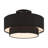 Bhagipuri Linen Blend Semi Flush Mount-88580158-88580160-88580161