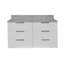 Ensemble de meuble-lavabo simple mural 48 po Mitchell-897695769-897695751