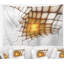 Tapisserie de blocs de flammes abstraites-28498757