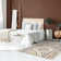 Soft indoor rug with volumized texture