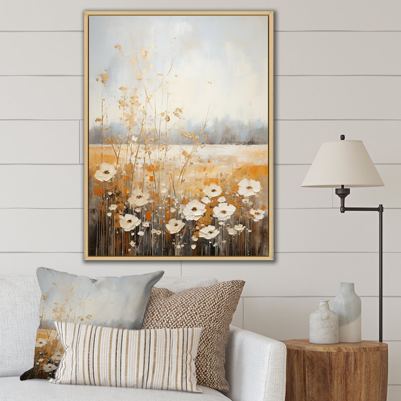 Meadow of Dreams I - impression, Cadre naturel flottant, H 20 po x l 12 po x P 1 po