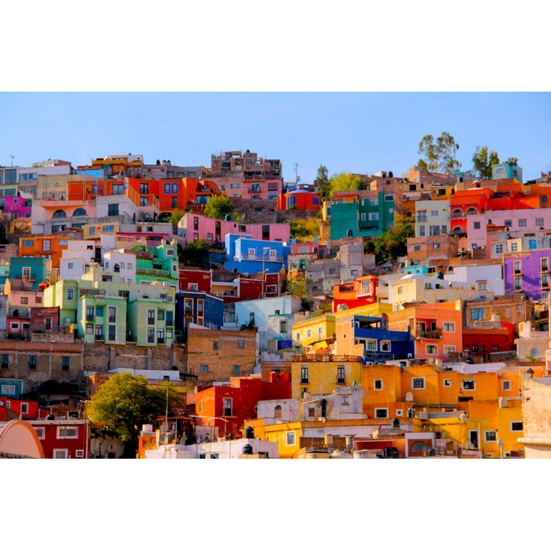 Maisons de Guanajuato, H 8 po x l 12 po