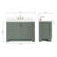 Freitas 48'' Solid Wood Single Bathroom Vanity-459910780-463623750-463623748
