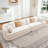 Teddy Fabric Sofa with soft cushion-1219728596