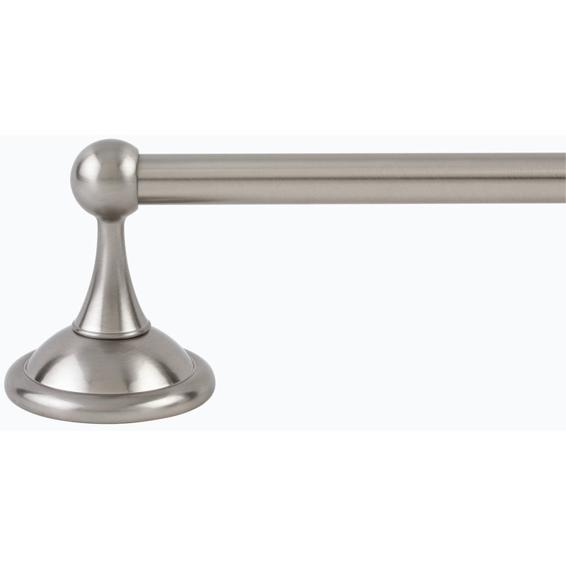Yale Wall Mounted Towel Bar, Satin Nickel, 2.63" H x 24" L x 3.13" D