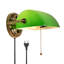 Glass Plug-in Wall Sconce