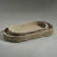 Plateau oval en raphia Reggio-112355190