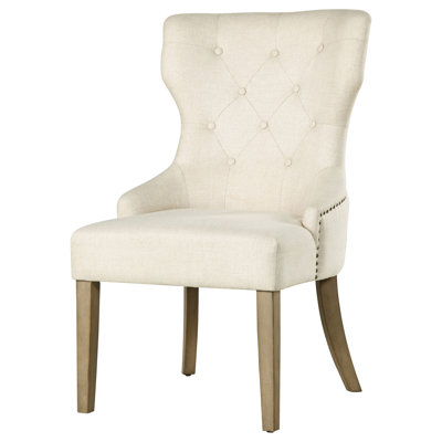 Idalou 24" Wide Tufted Polyester Chair by Ophelia & Co.