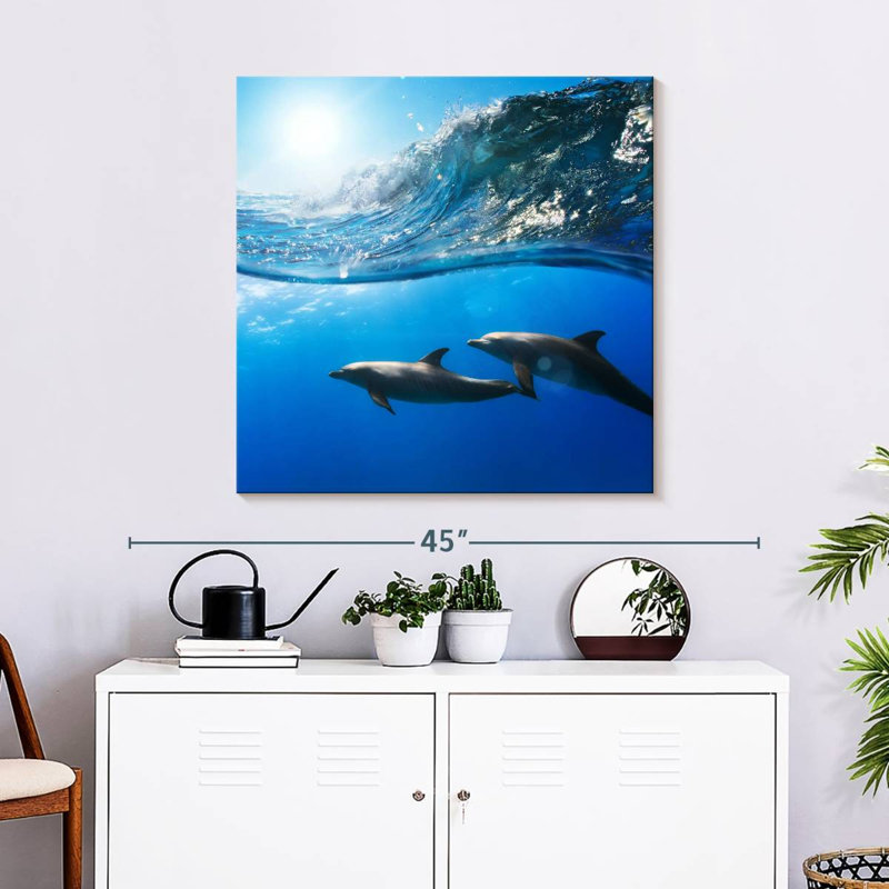 Brampt Dolphin Twosome, 30" H x 30" W