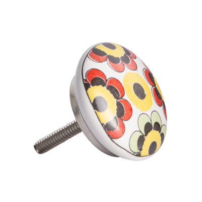 Hand Painted 1/5" Diameter Round Knob Multipack