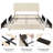 Huntsville 4-Drawer Velvet Upholstered Platform Bed-245840174-232083504
