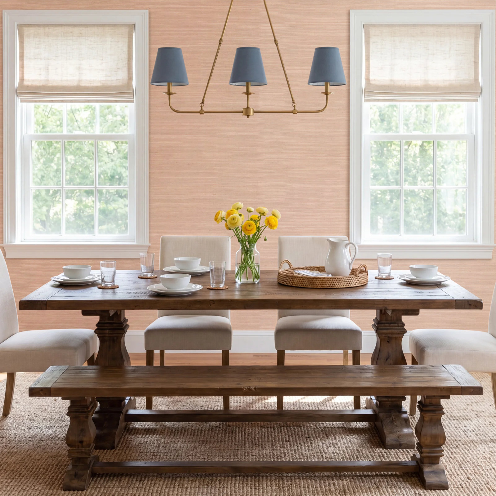 Truette Wallpaper, Blush
