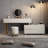 Makeup Vanity with Light mirror,4 drawers,Power Outlet