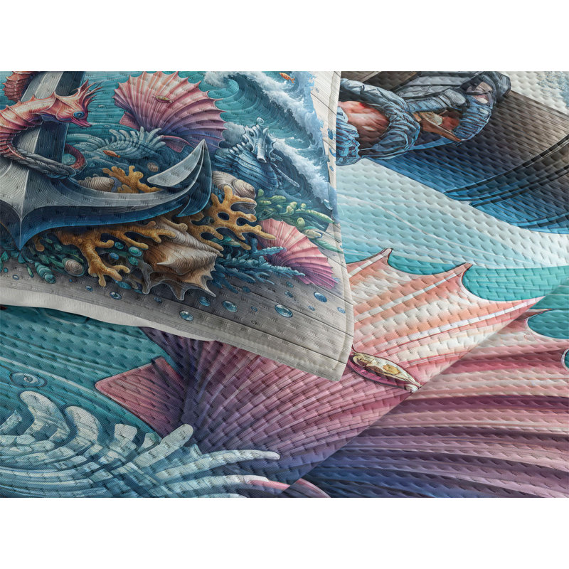 Polyester Coverlet, Queen Coverlet + 2 Standard Shams