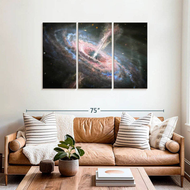 Oberle Quasar Outflow, 36" H x 57" W