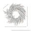 Couronne florale 23,62 po Real Touch