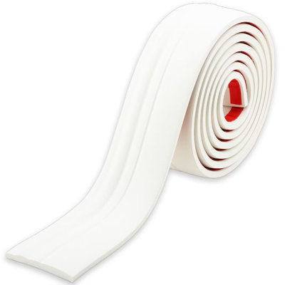 Plastic 12.5'' W x 196.8'' L Multi-Purpose in White
