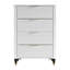 Commode 4 tiroirs en blanc-970965227