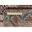 Tapis oriental délavé semi-antique semi-antique
