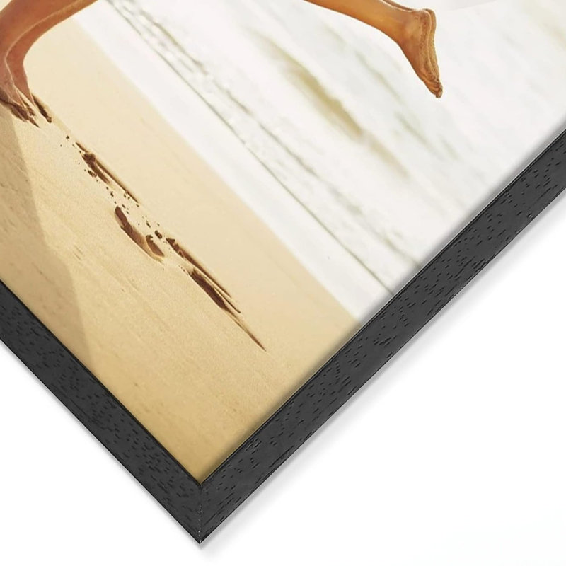 21 x 30 cm Pack of 4 Black Wood Photo Picture Frame