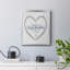 Hanukkah Heart Premium Framed Canvas - Ready to Hang-485962164-485962165