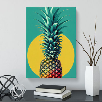 Shidler Pineapple Vol.3 - Wrapped Canvas
