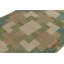 Distressed Homage Hand Knotted Wool Geometric Area Rug-1645971873