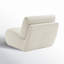 Fauteuil d'appoint pivotant rembourré Nita-90695425