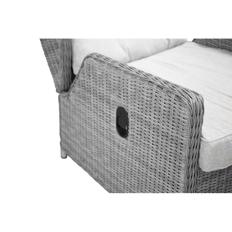 Neerav 5 Seater Rattan Sofa Set