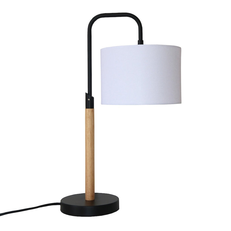 Lampe de table simple avec abat-jour cylindrique Arcus Paniz